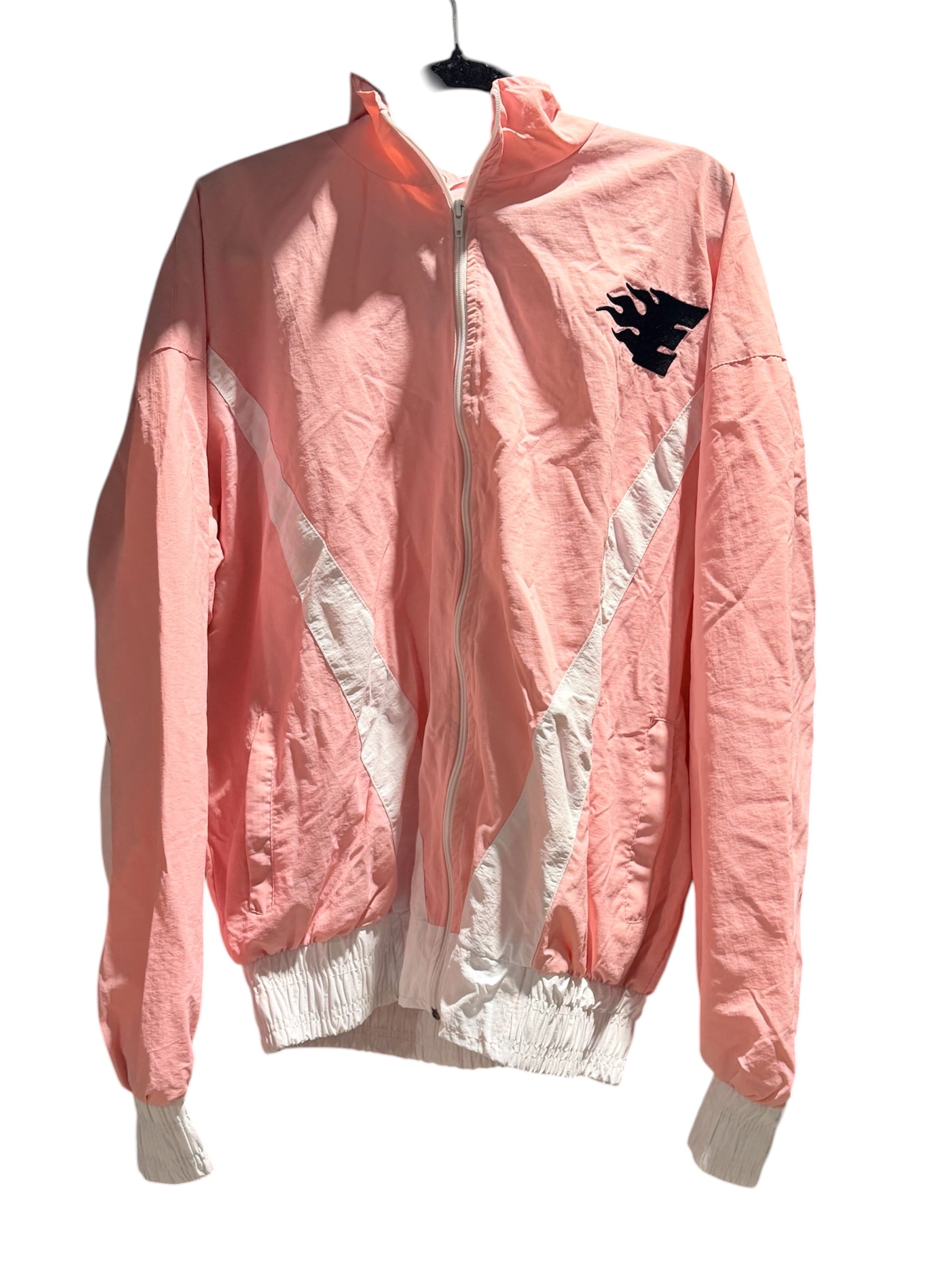 Pink Windbreaker Jacket