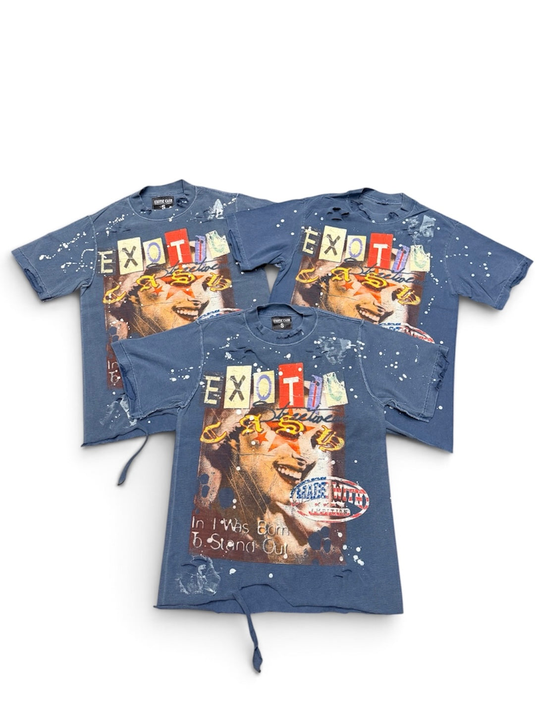 Blue Streetwear Tee