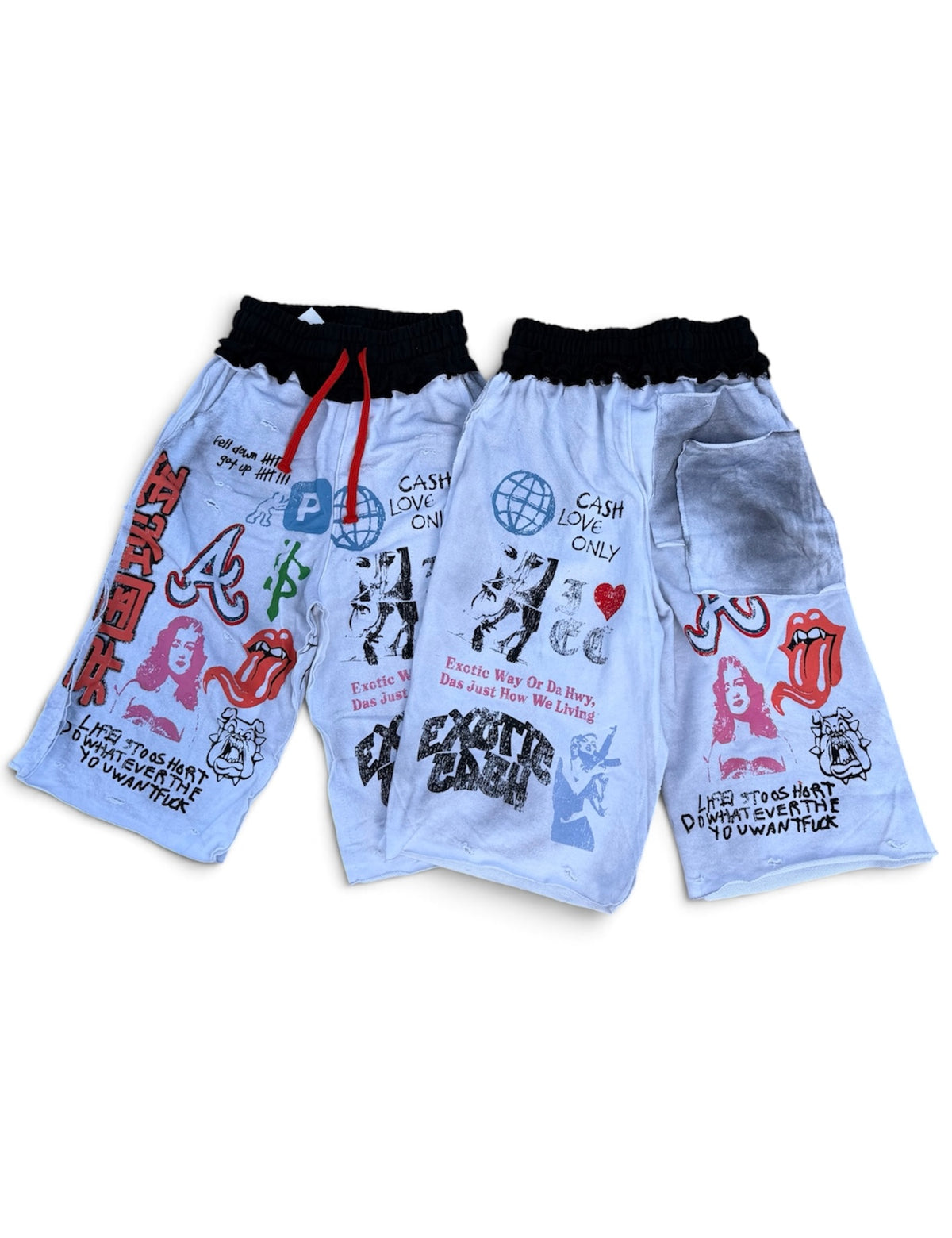 Graffiti Quarter Shorts